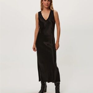 Michael Stars Elegant Black Sleeveless Maxi Dress